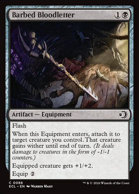 Barbed Bloodletter Lorwyn Eclips...