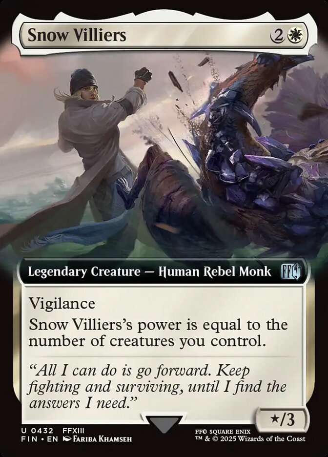 Extended Art Snow Villiers Final Fantasy #432