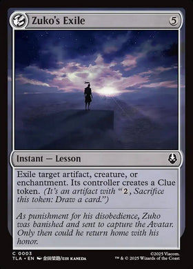 Zuko's Exile Avatar The Last...