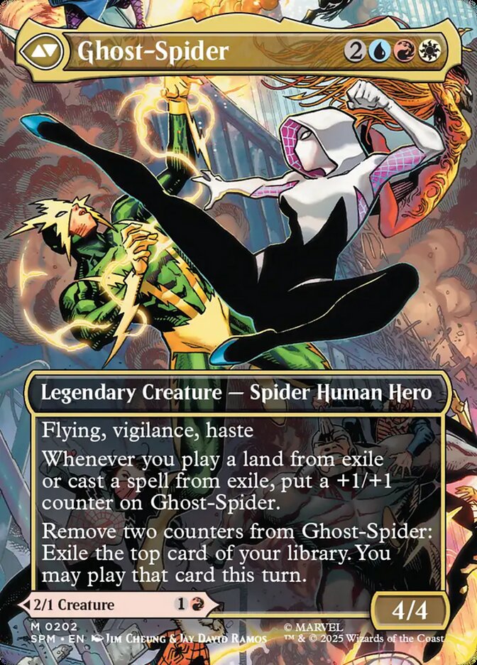 Gwen Stacy // Ghost-Spider Borderless Scene - Spider-Man #202