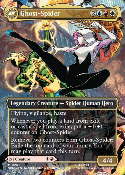Gwen Stacy // Ghost-Spider Borderless Scene - Spider-Man #202