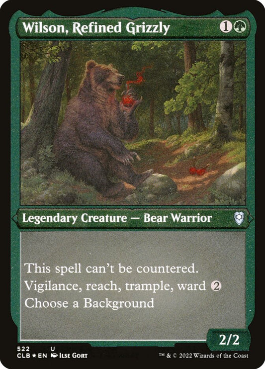 Wilson, Refined Grizzly - Comman...