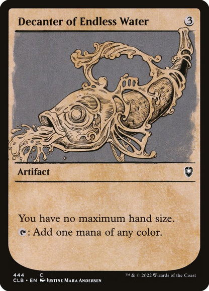 Decanter of Endless Water - Commander Legends #444 Card Front