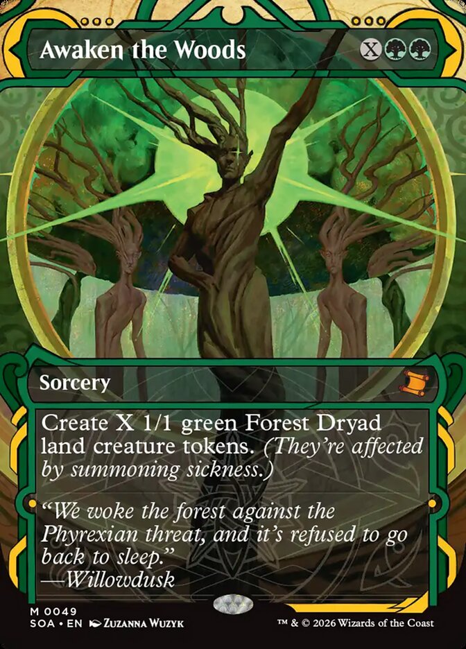 Awaken the Woods Secrets of Strixhaven Mystical Archive #049Card Front