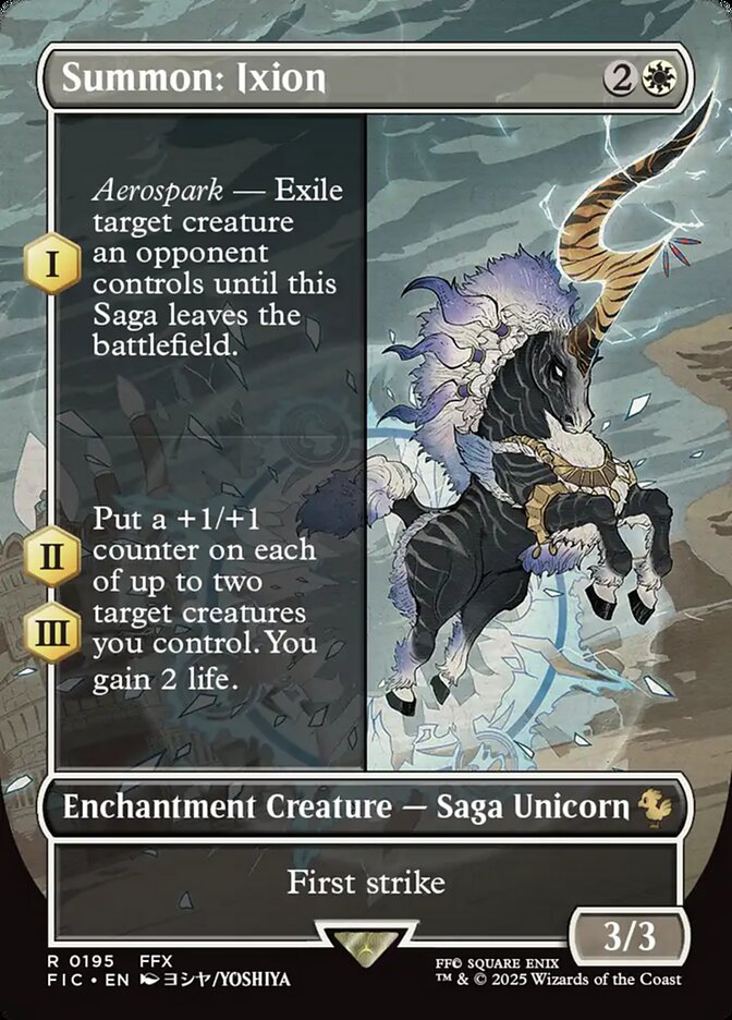 Summon: Ixion Final Fantasy Commander #195 Card Front