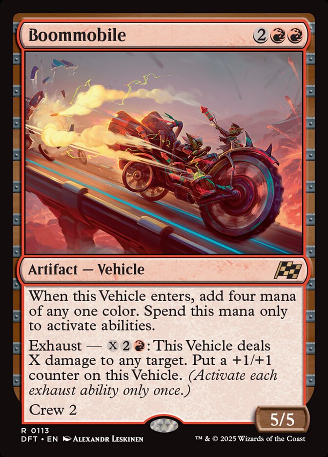 Boommobile Aetherdrift #113