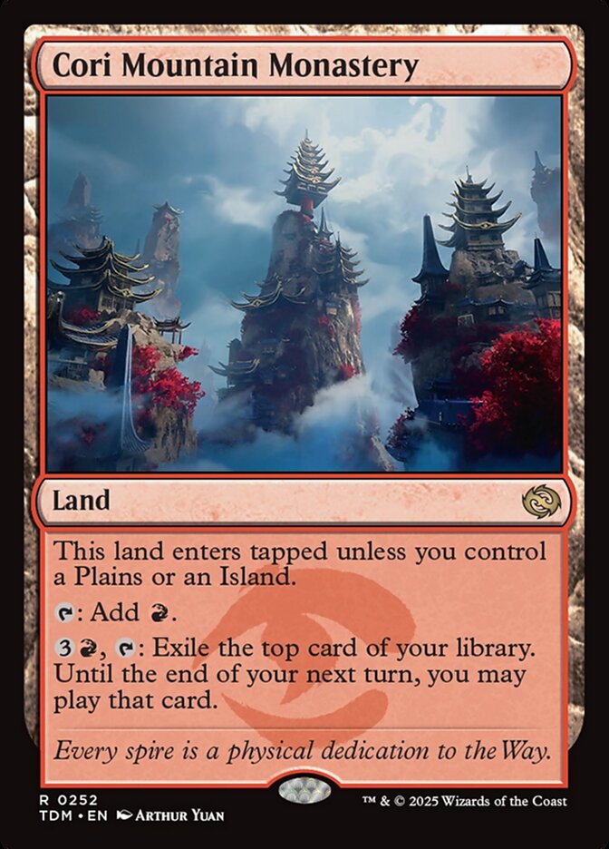 Cori Mountain Monastery Tarkir Dragonstorm #252