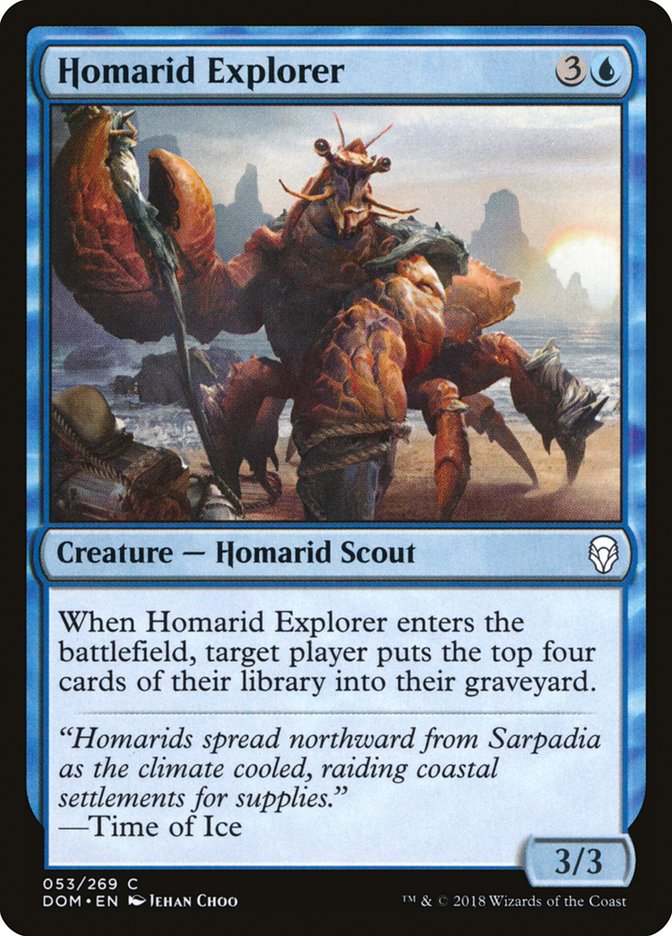 Homarid Explorer Dominaria #053