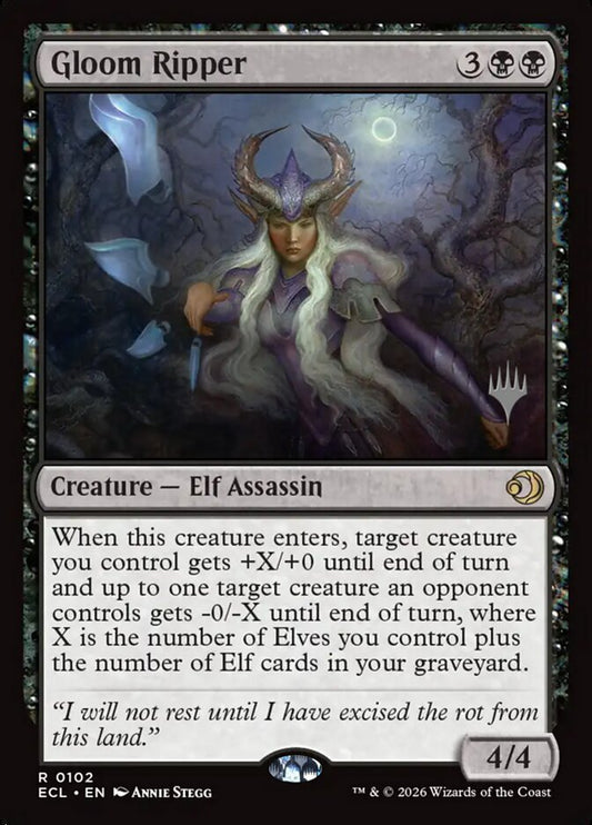 Gloom Ripper Lorwyn Eclipsed #102