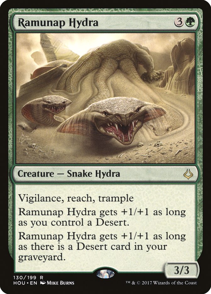 Hour of Devastation Ramunap Hydra #130 Card Front