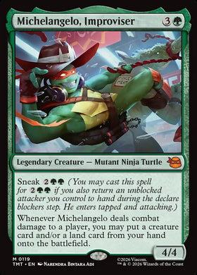 Michelangelo, Improviser Teenage...