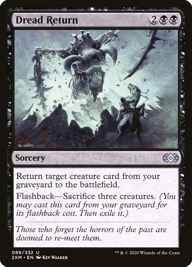 Dread Return Double Masters #089 Card Front