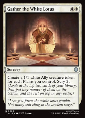 Gather the White Lotus Avatar Th...