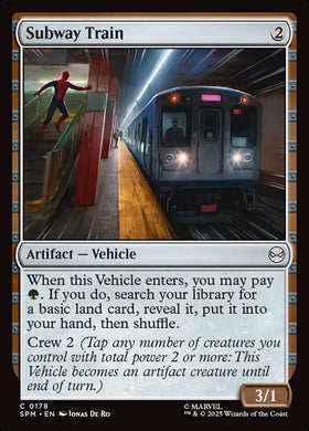 Subway Train - Spider-Man #178