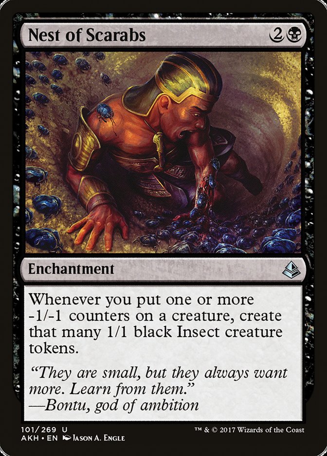 Nest of Scarabs Amonkhet #101 | Magic! The Gathering Singles