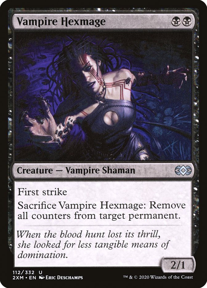 Vampire Hexmage Double Masters #112 Card Front
