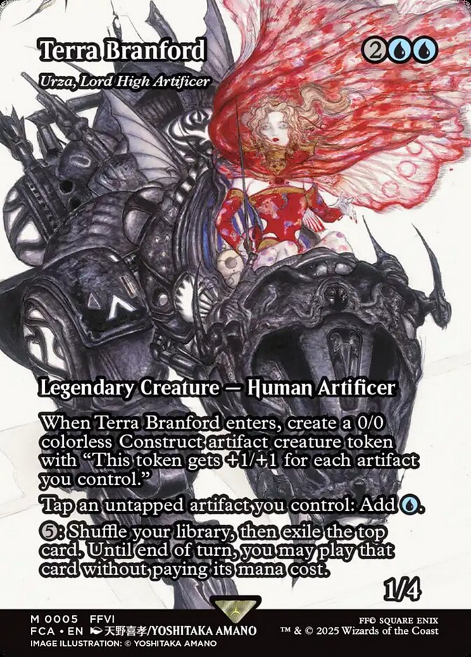 Urza, Lord High Artificer Final Fantasy Through The Ages #005 Card Front