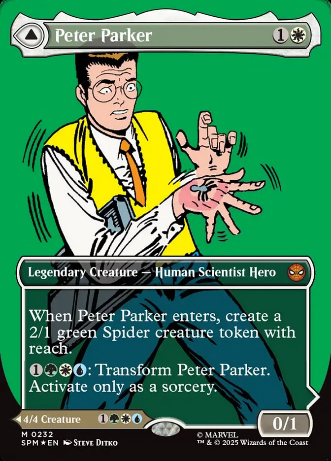 Peter Parker // Amazing Spider-Man Borderless - Spider-Man #232