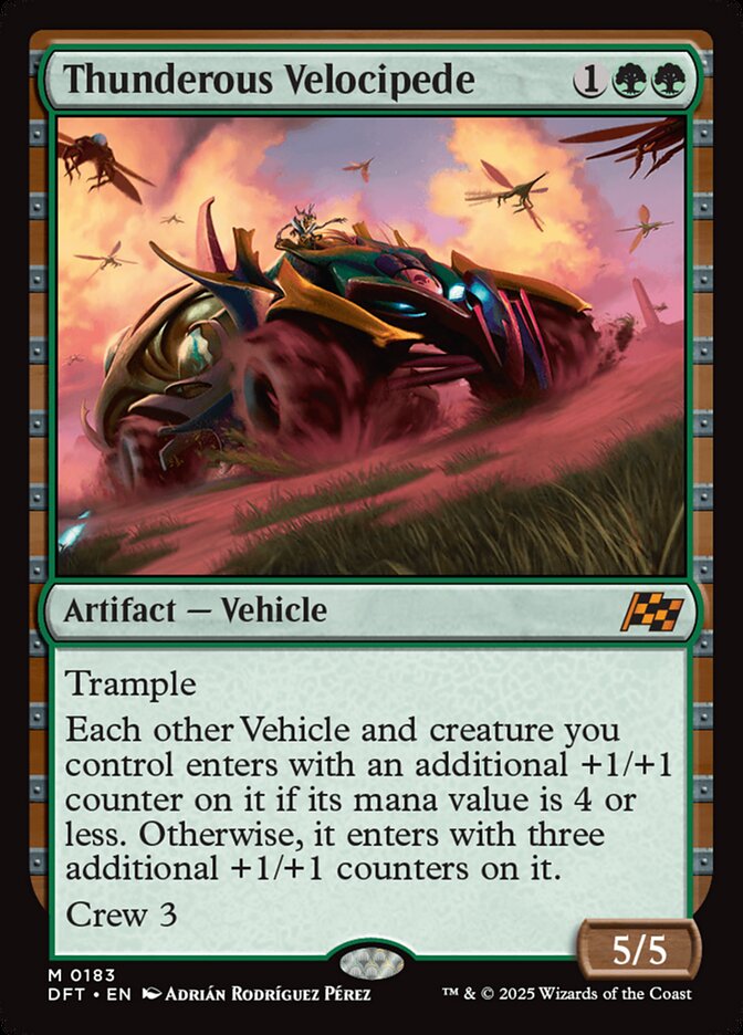 Thunderous Velocipede Aetherdrift #183