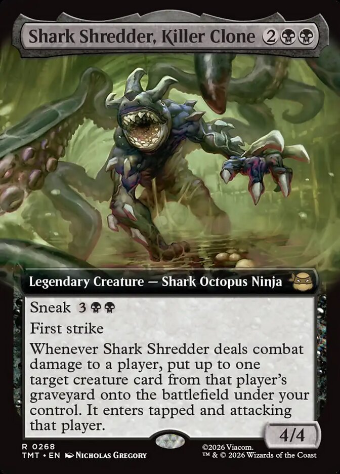 Shark Shredder, Killer Clone Extended Art #268