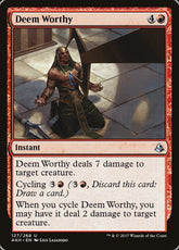 Deem Worthy Amonkhet #127 | Magi...