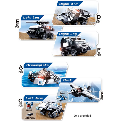 Sluban Police Car 3 | King of Special Police Building Brick Kit