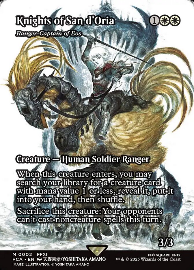 Ranger-Captain of Eos Final Fantasy Through The Ages #002 Card Front