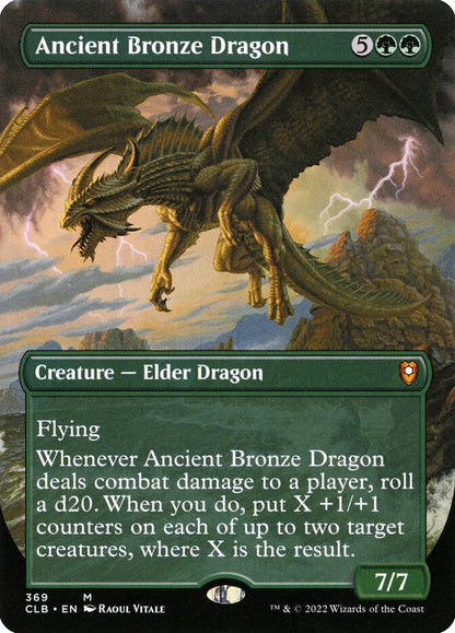 Ancient Bronze Dragon - Commander Legends #369 Card Front