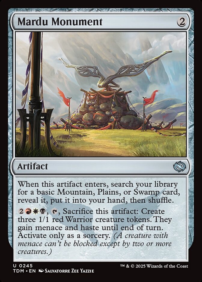 Mardu Monument Tarkir Dragonstorm #245