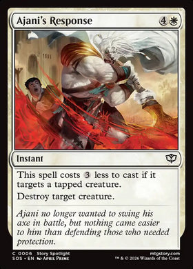Ajani's Response Secrets of ...