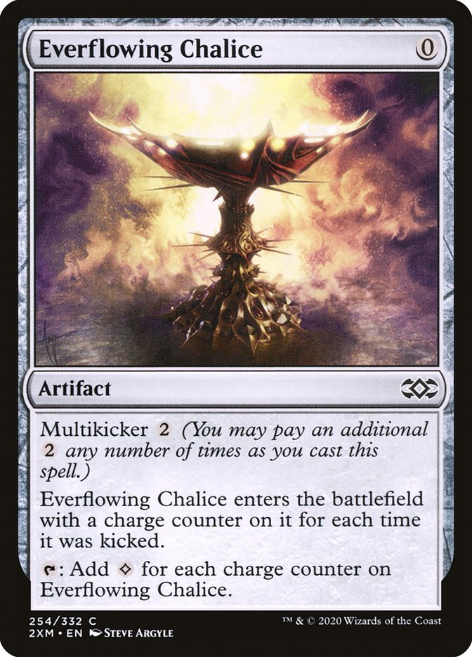 Everflowing Chalice Double Masters #254 Card Front