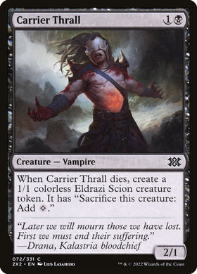 Carrier Thrall Double Masters 2 ...