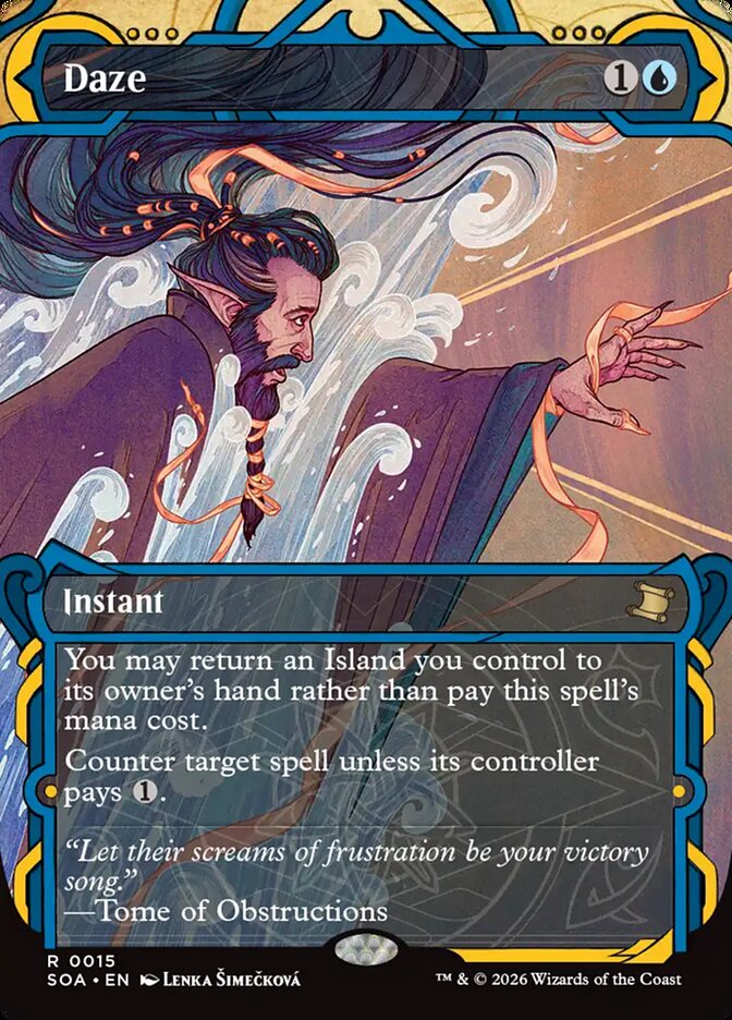 Daze Secrets of Strixhaven Mystical Archive #015Card Front
