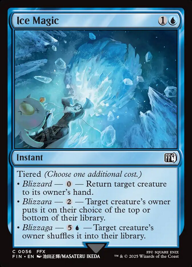 Ice Magic Final Fantasy #056