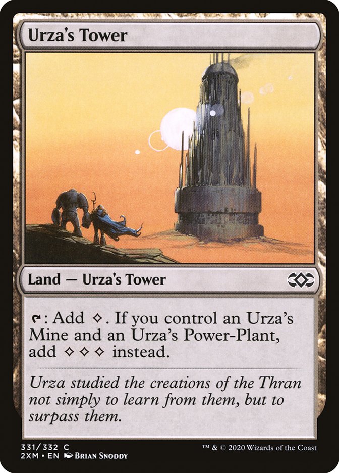 Urza's Tower Double Masters #331 Card Front