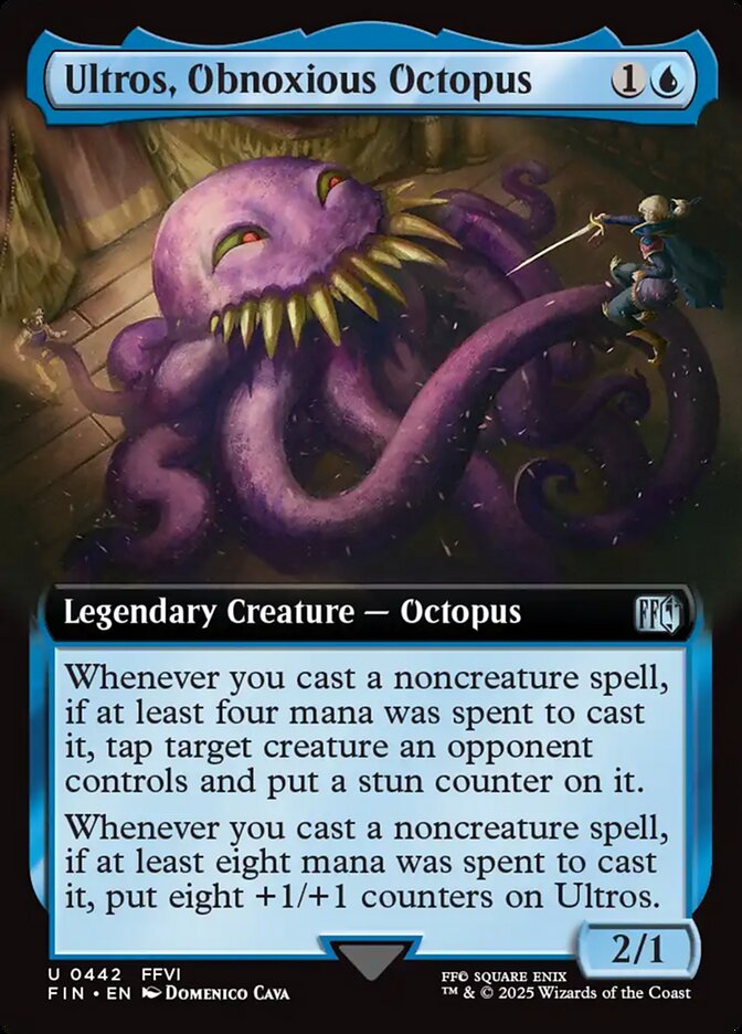Extended Art Ultros, Obnoxious Octopus Final Fantasy #442