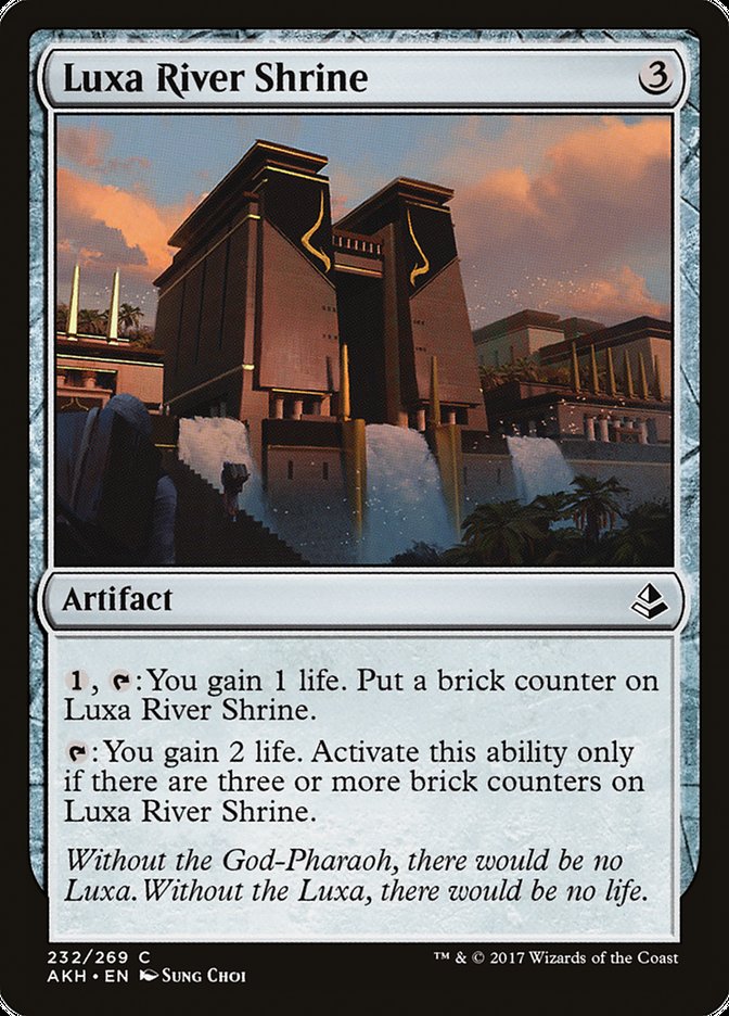 Luxa River Shrine Amonkhet #232 | Magic! The Gathering Singles
