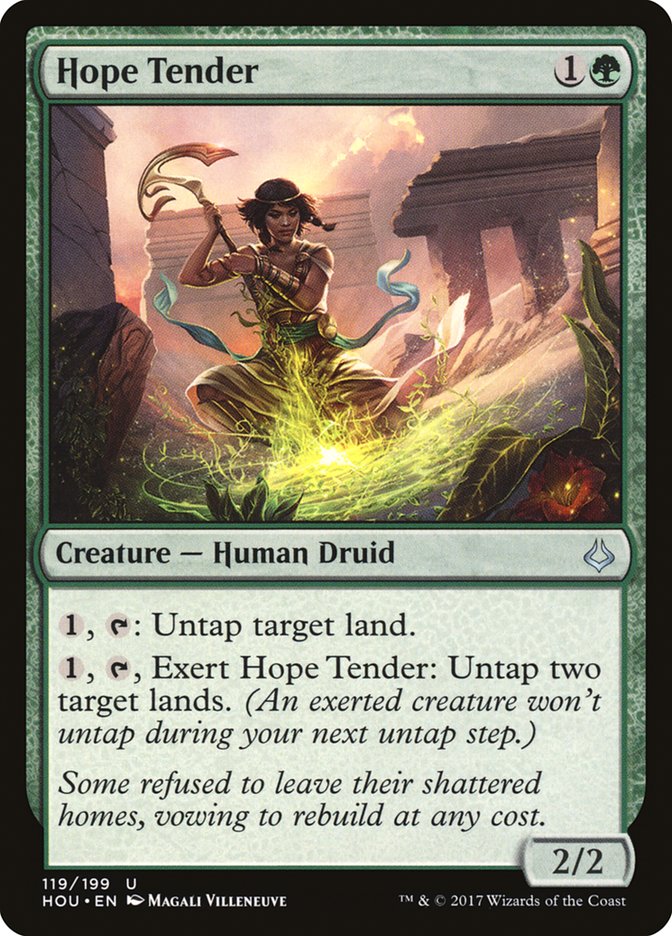 Hour of Devastation Hope Tender #119 Card Front