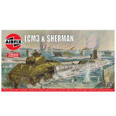 Airfix LCM3 & Sherman - 1/76...