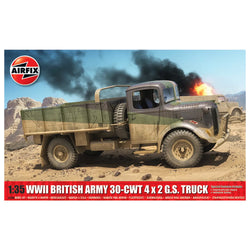 WWII British Army 30-cwt 4x2 GS Truck 1:35 Airfix Model Kit