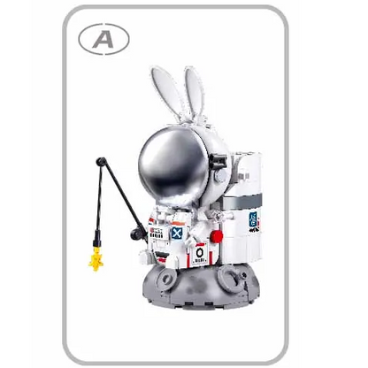 Sluban Maro Astronaut Life Brush Pot - PLEYERID Building Brick Kit
