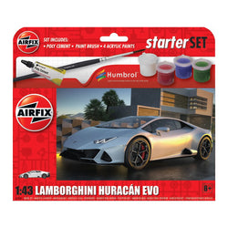 Lamborghini Huracán EVO Airfix Starter Set - 1:43 Scale Model