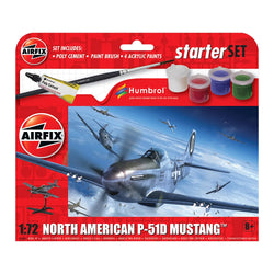 Airfix North American P-51D Mustang Starter Set
