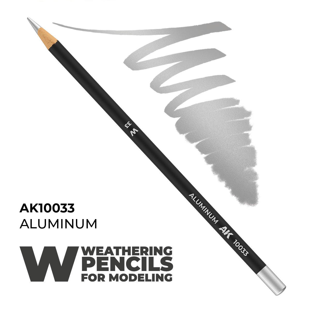 AK Interactive Weathering Pencil - Aluminium AK10033