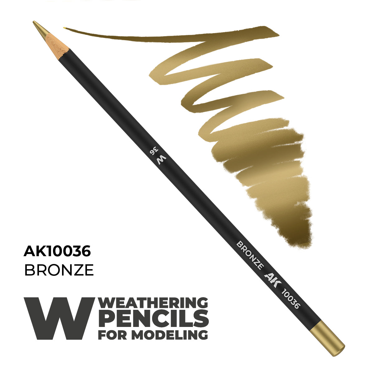 AK Interactive Weathering Pencil - Bronze AK10036