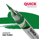 Green marker with 'Quick Mar...