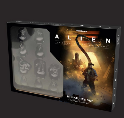 Free League ALIEN RPG Miniatures Set Rapture Protocol 28mm hard plastic figures
