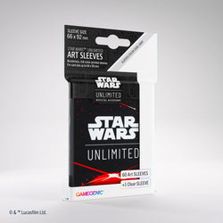Star Wars Unlimited Art Sleeves Space Red