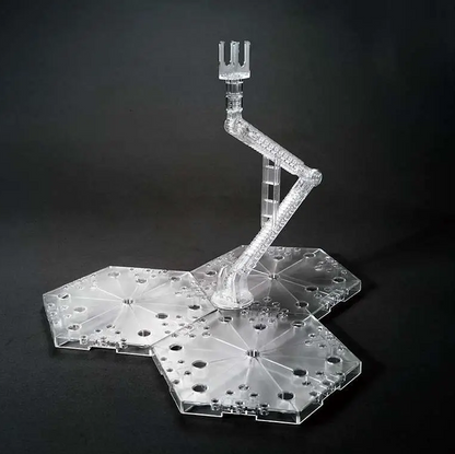 Bandai Action Base 4 Clear display stand for 1/100 and 1/144 scale model kits