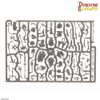 Dungeons & Lasers: Adventurer’s Gear Set RPG Miniatures